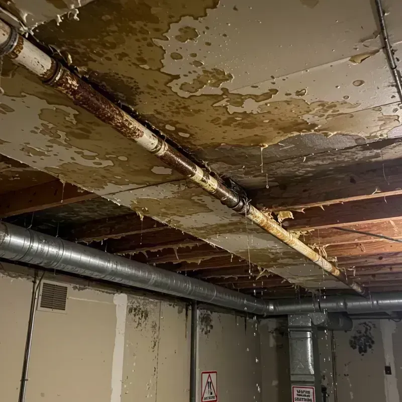 Ceiling Water Damage Repair in Saint Elmo, IL